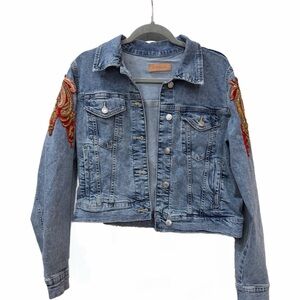 Embroidered Vintage Denim
Jacket - One-of-a-Kind
Statement Piece